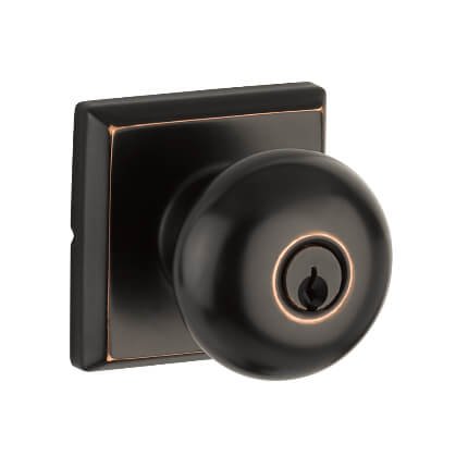 Yale Expressions Ellington Rosette with Walker Knob, Oil Rubbed Bronze (US10B) Finished