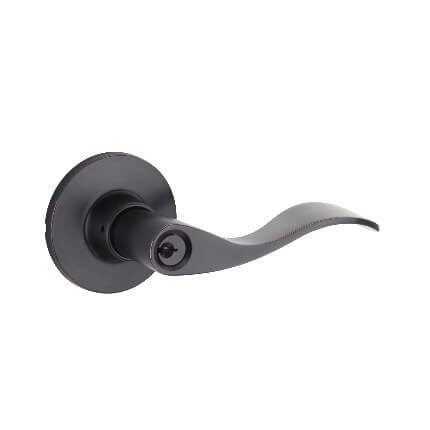 Yale Expressions Owen Rosette with Brunswick Lever, Schlage "C" Type, Oil Rubbed Bronze (US10B) Finished