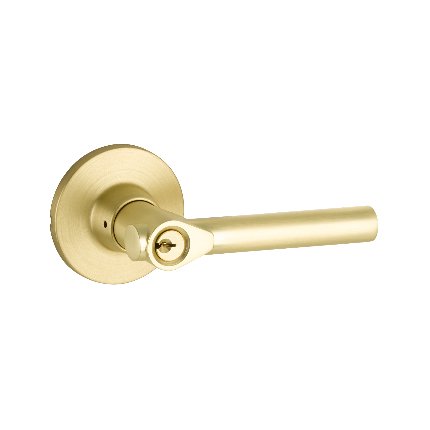 Yale Expressions Owen Rosette with Holden Lever, Schlage "C" Type, Satin Brass (US4) Finished