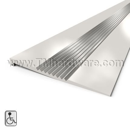 Zero #235, .25" Height Wheelchair Ramp, 3" Length Aluminum