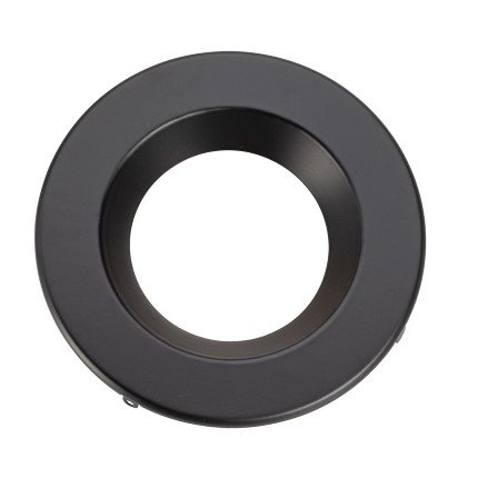 Topaz Accessories 4" Color Smooth Trims, Black finish
