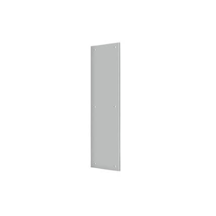Deltana Push Plate PP4016, Stainless Steel