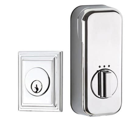 Emtek 8479 Wilshire Deadbolt, EMPowered Smart Lock, Single Cylinder, Oil Rubbed Bronze (US10B) Finish