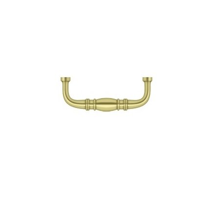 Deltana Wire Pull K4473, Colonial, Solid Brass