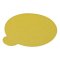 Hafele Abrasive Paper Disc, 5" Aluminum Oxide, PSA, Tabbed, NO Holes, Grit 100 Pack of 100