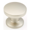 Northport Round Cabinet Knob - Satin Nickel