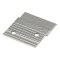 Hafele Z-Clips, 144" Width, 5/8" Lift-Off, Aluminum, Mill Finish, Without Holes
