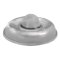 Door Buffer, Press-Fit, 2-Piece Silent Touch, 8.5mm System Hole, Silver , Box of 1000 Pcs.