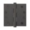 Emtek 96114 Solid Brass 4" x 4" Hinge with Square Corner
