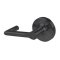 Schlage Boardwalk Door Handle, Mechanical Door Handle, ND Series , Non-Keyed Function, Single Dummy Trim, Flat Black Finish