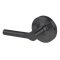 Schlage Broadway Door Handle, Mechanical Door Handle, ND Series, Non-Keyed Function, Single Dummy Trim, Flat Black Finish