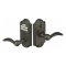 Emtek Sandcast Bronze Classic Style Keypad Set, Medium Bronze (MB)