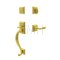 Emtek 4413WM Franklin Entry Set with Wembley Lever (US4)