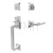 Emtek 4716LSFA Entry Set in Polished Chrome Finish (US26)