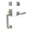 Emtek 4716LSKN Entry Set in Satin Nickel Finish (US15)