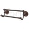 Emtek 26031 Traditional Brass Double Towel Bar with Regular Rosette (US10B)