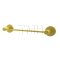 Emtek 28024 Modern Brass Towel with Brass Disk Rosette (US4)