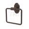 Emtek 2901 Transitional Brass Towel Ring with #8 Rosette (US10B)