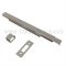 Ives SB1600M2 Surface Bolt in Aluminum Painted Finish (689) - Mortised Strike