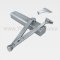 Norton 8301, Door Closer, Surface Closer, With Slim Line Cover, Non-Hold Open, Regular, parallel or top jamb to 3" reveal, Aluminum Painted Finish
