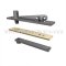 Rixson H340, Door Closer Pivot, Center Hung Top Pivot, Heavy Duty, Bright Brass Finish
