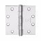 McKinney Standard Hinge Ball Bearing, 5 knuckles, Full Mortised Polished Chrome (US26) Finished