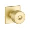 Yale Expressions Marcel Rosette with Dylan Knob, Schlage "C" Type, Satin Brass (US4)Finished