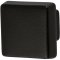 Hafele 133.50.221 Black Square Knob