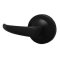 Schlage Omega Door Handle, Mechanical Door Handle, ND Series, Non-Keyed Function, Single Dummy Trim, Flat Black Finish