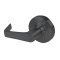 Schlage Rhodes Door Handle, Mechanical Door Handle, ND Series, Non-Keyed Function, Single Dummy Trim, Flat Black Finish